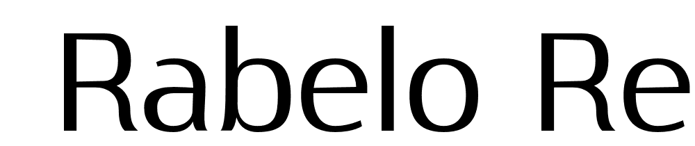  DEMO Rabelo Regular font family download free