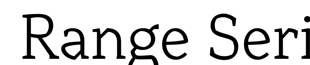  DEMO Range Serif Lt Regular font family download free