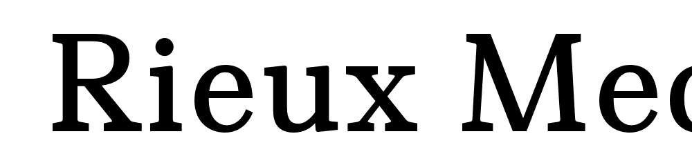  DEMO Rieux Medium font family download free