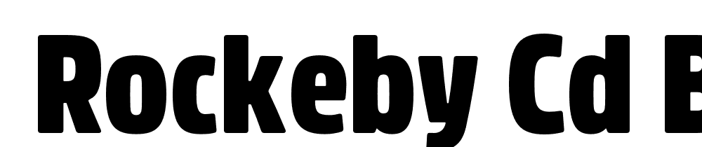  DEMO Rockeby Cd Black Regular font family download free