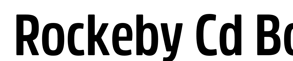  DEMO Rockeby Cd Bold Regular font family download free