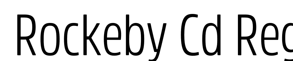  DEMO Rockeby Cd Regular font family download free