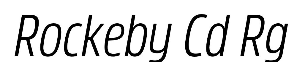  DEMO Rockeby Cd Rg It Regular font family download free