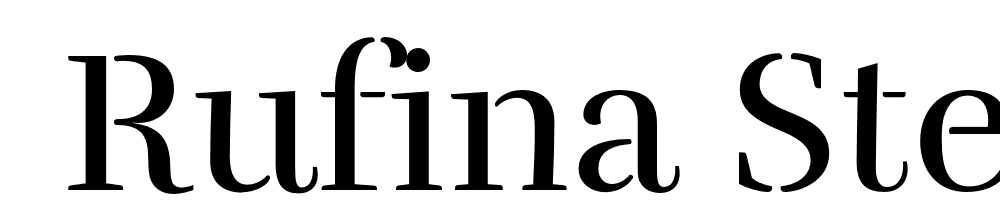  DEMO Rufina Stencil Alt 01 Regular Regular font family download free