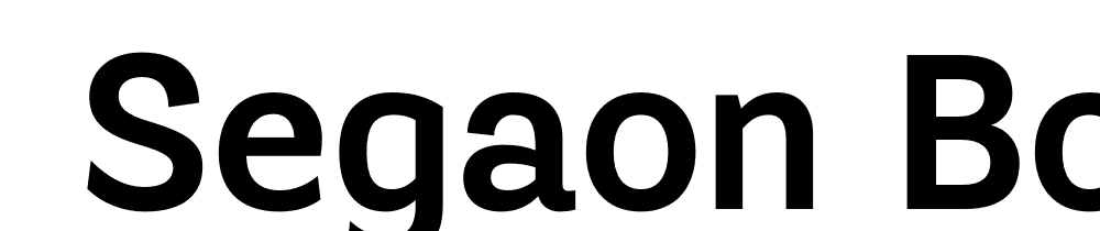  DEMO Segaon Bold Regular font family download free