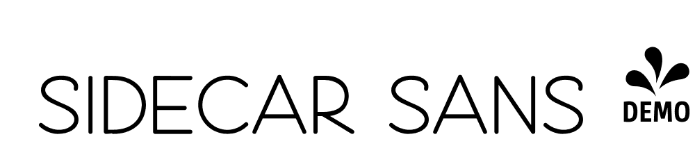  DEMO Sidecar Sans 4 Regular font family download free