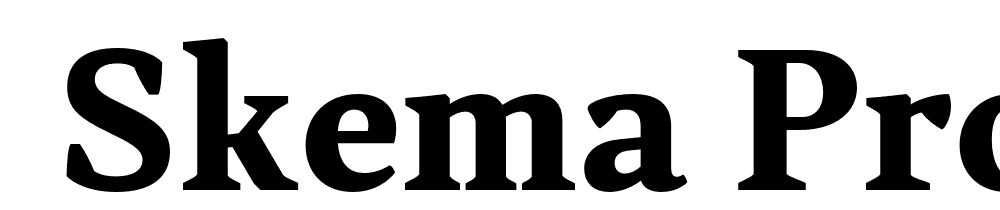  DEMO Skema Pro Omni Bold font family download free