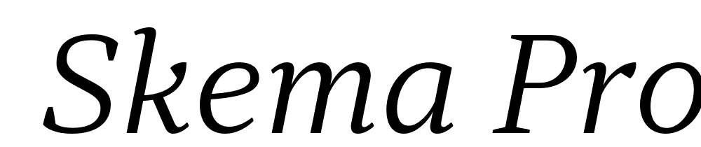  DEMO Skema Pro Title Lt Italic font family download free