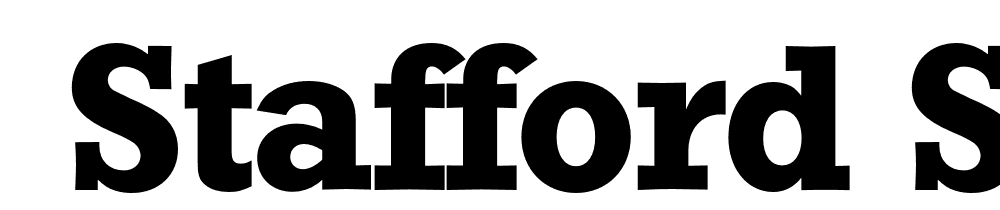  DEMO Stafford Serial Bold font family download free