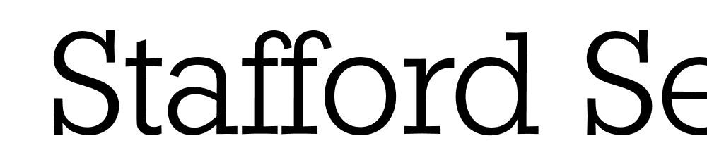  DEMO Stafford Serial Light Regular font family download free