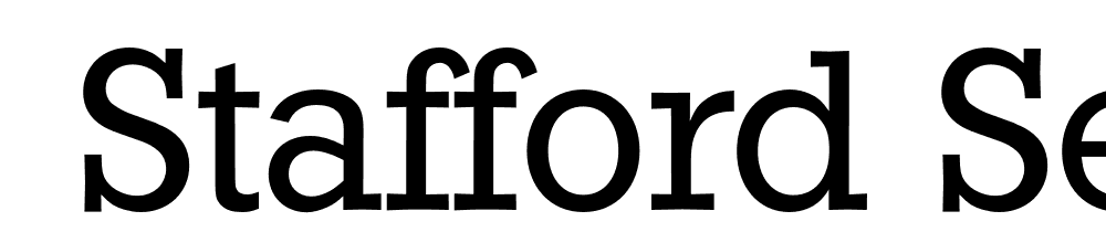  DEMO Stafford Serial Regular font family download free