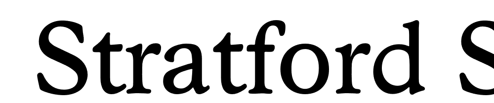  DEMO Stratford Serial Regular font family download free