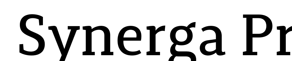  DEMO Synerga Pro Md Regular font family download free