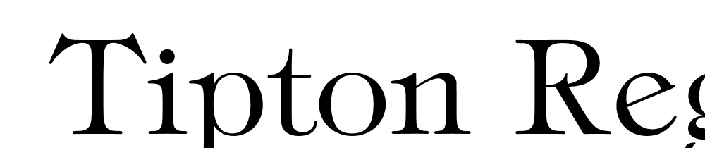  DEMO Tipton Regular font family download free