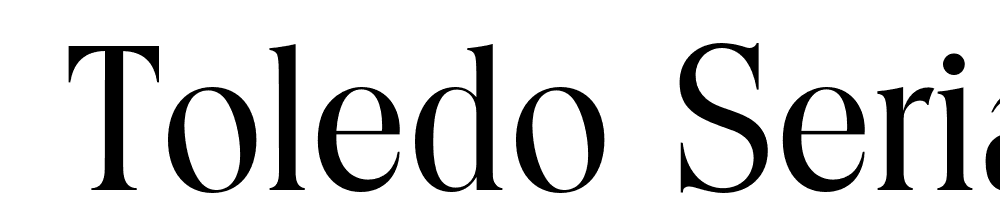  DEMO Toledo Serial Regular font family download free