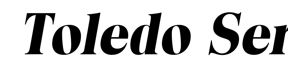  DEMO Toledo Serial Xbold Italic font family download free