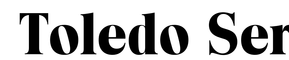  DEMO Toledo Serial Xbold Regular font family download free