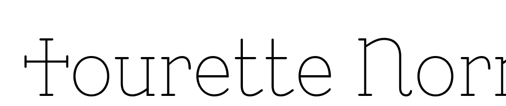  DEMO Tourette Normal Regular font family download free