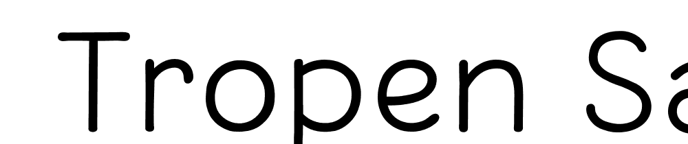  DEMO Tropen Sans Regular font family download free