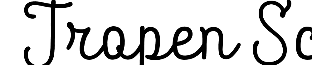  DEMO Tropen Script Regular font family download free