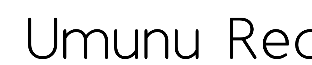  DEMO Umunu Regular font family download free