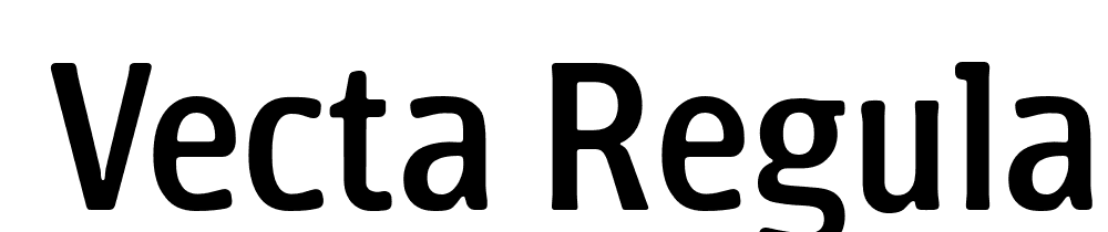  DEMO Vecta Regular font family download free