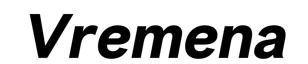  DEMO Vremena Grotesk Bold Italic Regular font family download free