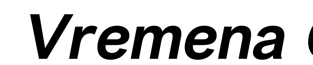  DEMO Vremena Grotesk Medium Italic Regular font family download free