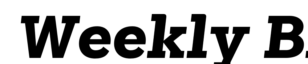  DEMO Weekly Black It Regular font family download free