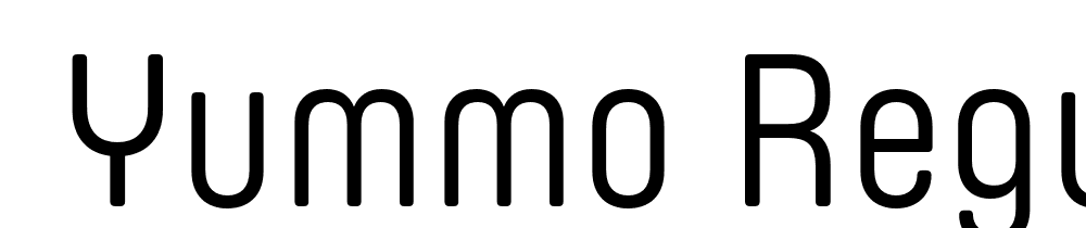  DEMO Yummo Regular Regular font family download free