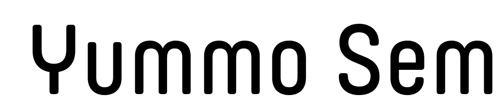  DEMO Yummo SemiBold Regular font family download free