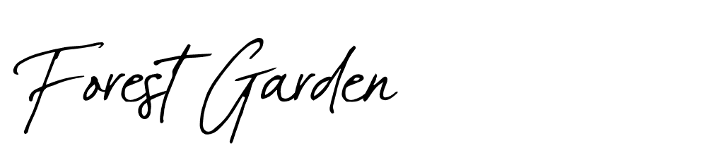 forest-garden font family download free