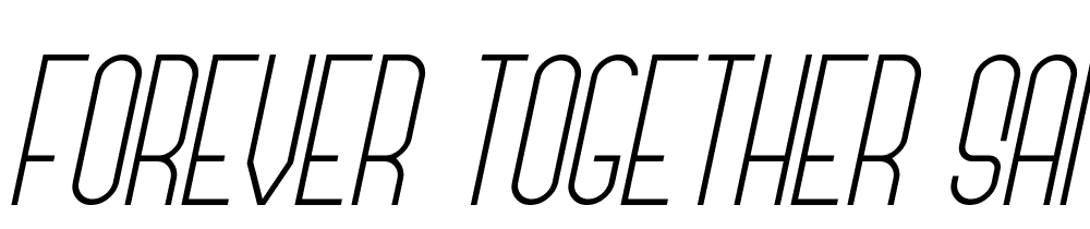 forever-together-sans font family download free