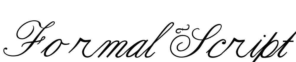 formal-script font family download free