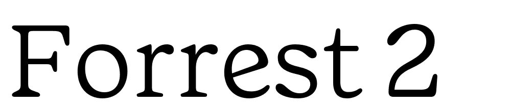 forrest-2 font family download free