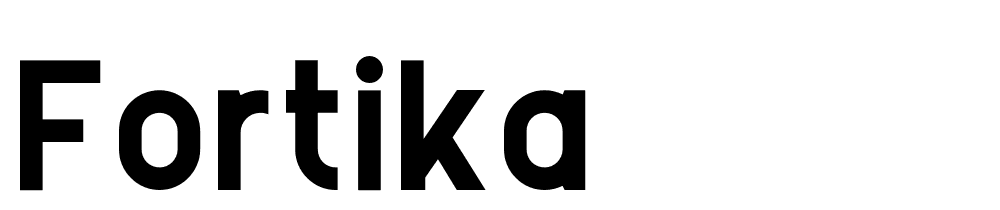 Fortika font family download free