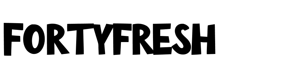 fortyfresh font family download free