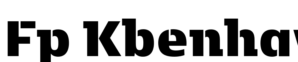 Fp København C font family download free