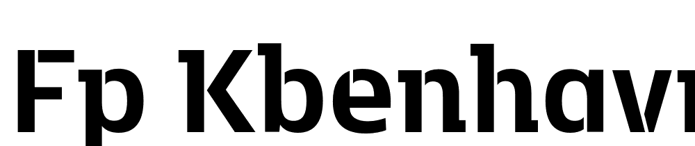 Fp København C font family download free