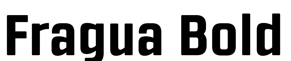 Fragua-Bold font family download free