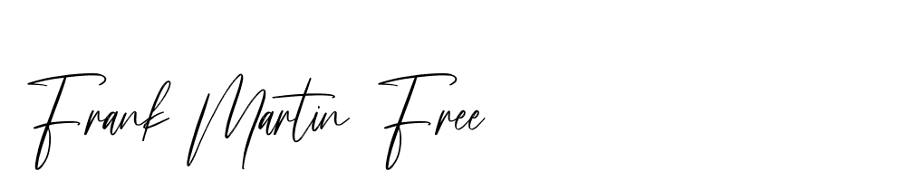 Frank Martin Free font family download free