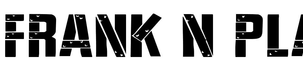 Frank-n-Plank-Expanded font family download free