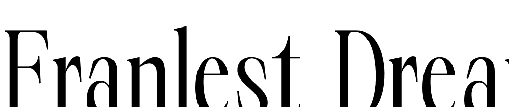 franlest-dreaming-96172 font family download free