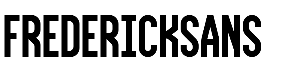 FrederickSans font family download free