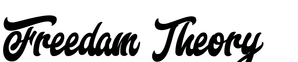 freedam-theory font family download free