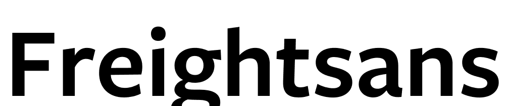 FreightSans-Pro-Semibold font family download free