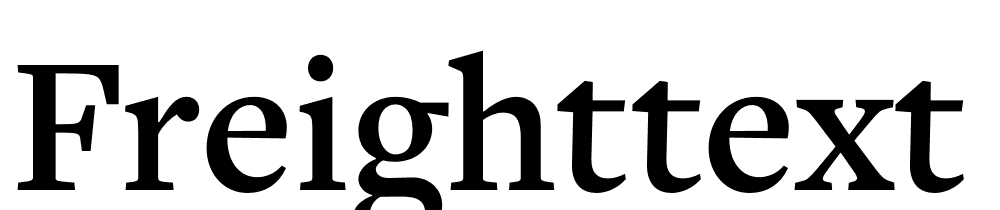 FreightText-Pro-Semibold font family download free