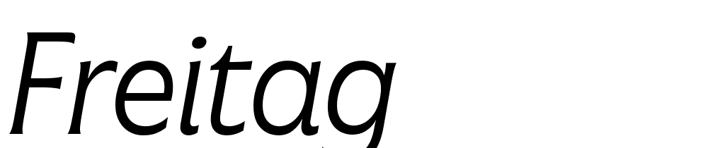 Freitag font family download free