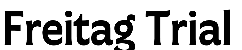 Freitag-Trial-Medium font family download free