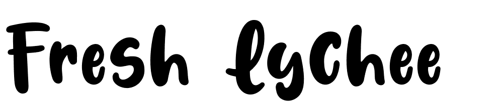 fresh_lychee font family download free